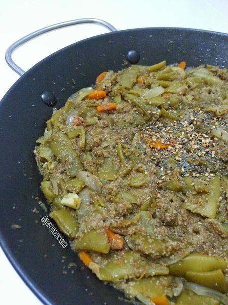 Judías Verdes con Fonio Integral (Guisito Express) Judías Verdes con Fonio Integral (Guisito Express)