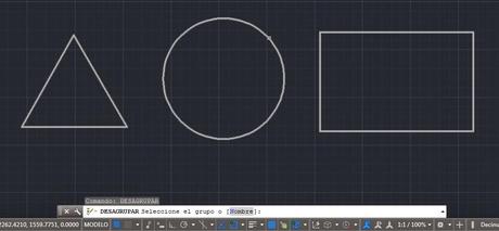 Grupos en Autocad 2015