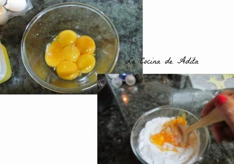 TARTA DE YEMAS Y CEREZAS AL KIRSCH TARTA DE YEMAS Y CEREZAS AL KIRSCH