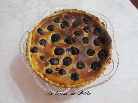 TARTA DE YEMAS Y CEREZAS AL KIRSCH TARTA DE YEMAS Y CEREZAS AL KIRSCH