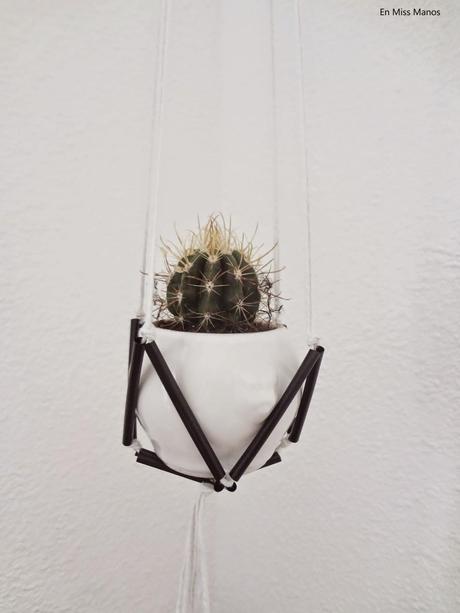 DIY Macetero colgante DIY Macetero colgante