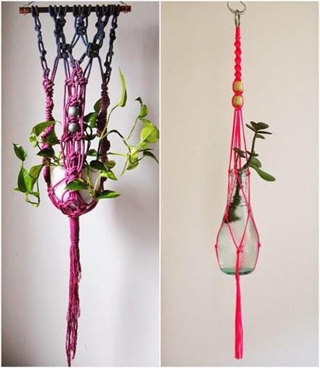 DIY Macetero colgante DIY Macetero colgante