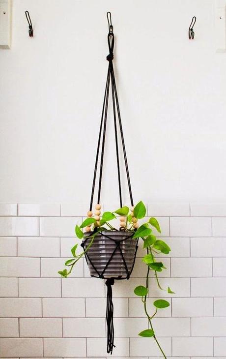 DIY Macetero colgante DIY Macetero colgante