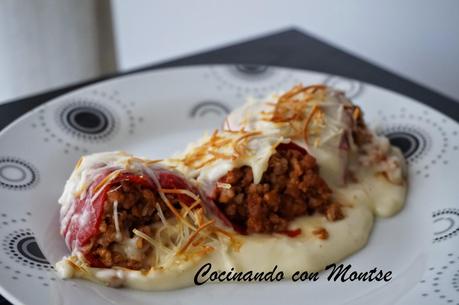 Pimientos del piquillo rellenos de carne Pimientos del piquillo rellenos de carne