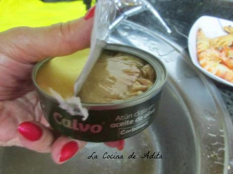 BRAZO DE PURÉ DE PATATAS, RELLENO DE MARISCOS BRAZO DE PURÉ DE PATATAS, RELLENO DE MARISCOS