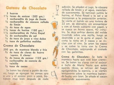 Gateau de chocolate Gateau de chocolate