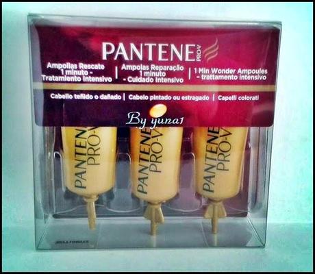 AMPOLLAS RESCATE 1 MINUTO DE PANTENE PRO-V AMPOLLAS RESCATE 1 MINUTO DE PANTENE PRO-V