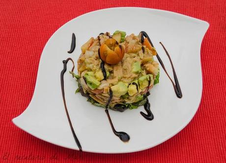 Tartar de salmón y aguacate 3