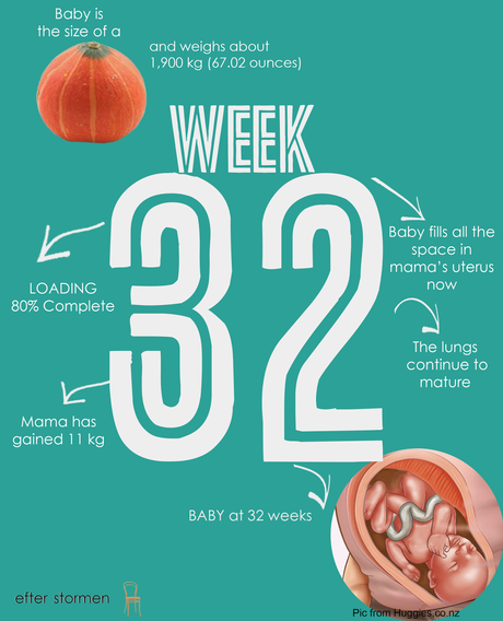 Semana 32 Embarazo | Week 32 Pregnancy