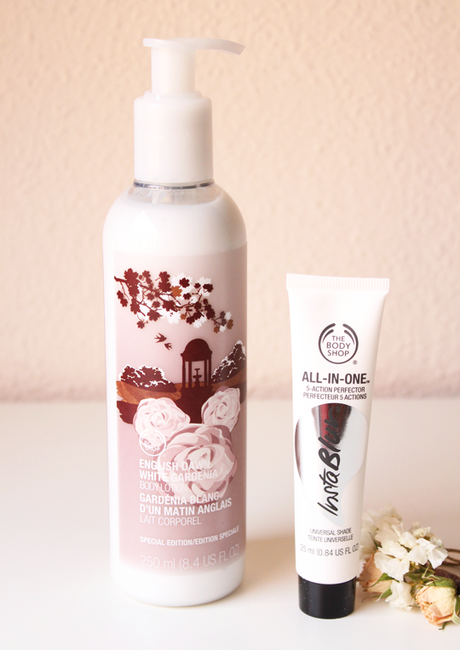 InstaBlur y Leche de Gardenia de The Body Shop