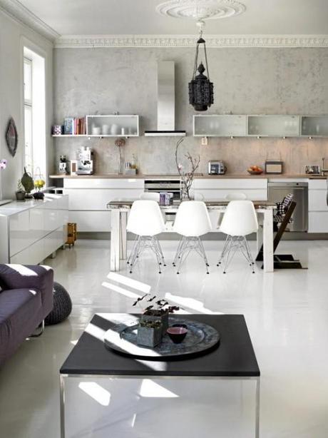 Sillas para la cocina Silla Eames, Plastic Chair Eames