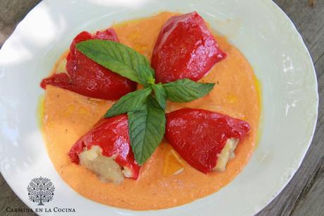 PIMIENTOS RELLENOS DE GAMBAS PIMIENTOS RELLENOS DE GAMBAS