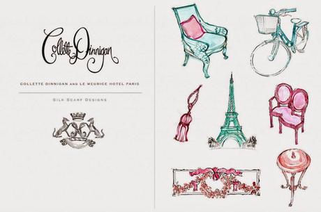 Ilustraciones para Collette Dinnigan de Kerrie Hess