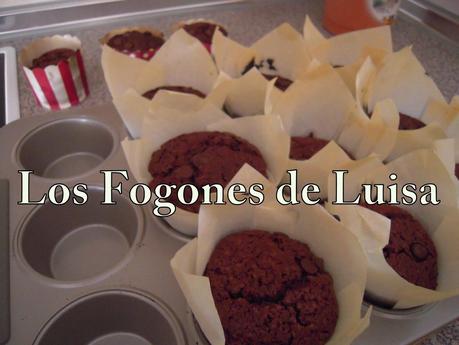 MUFFINS DE CHOCOLATE MUFFINS DE CHOCOLATE