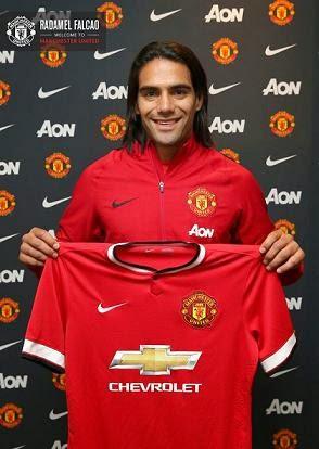 Radamel Falcao jugará en el Manchester United Radamel Falcao - Manchester United