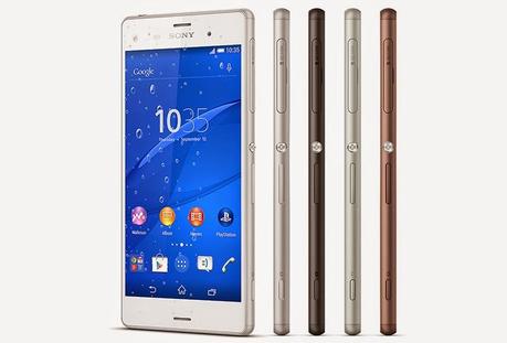 Sony presenta el Xperia Z3 y Xperia Z3 Compact