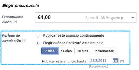 Community Manager: Crear una Campaña en Facebook