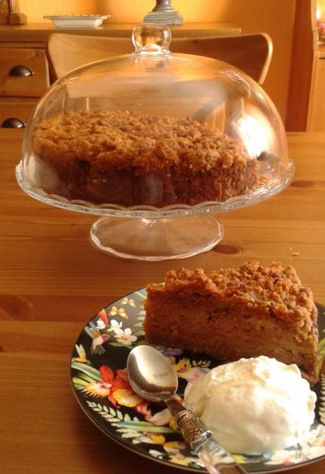 Pastel de manzana con crumble de almendra 20140901_162433