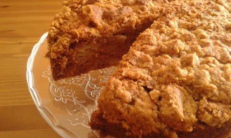 Pastel de manzana con crumble de almendra 20140831_172337