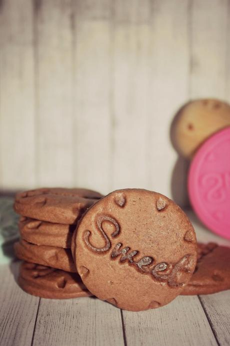 GALLETAS DE CHOCOLATE GRABADAS