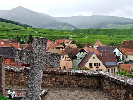 Ruta del vino y de las flores por los pueblos de Alsacia