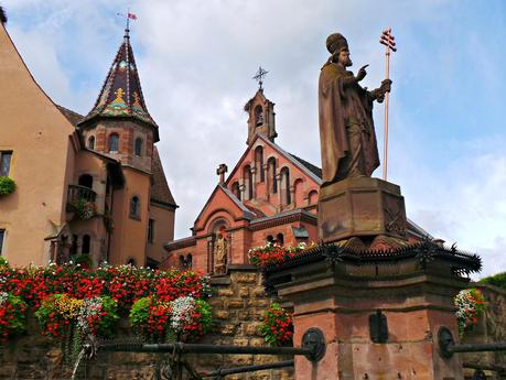 Ruta del vino y de las flores por los pueblos de Alsacia