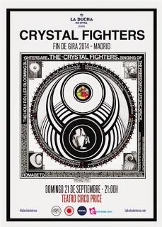 Crystal Fighters finalizan gira el 21 de septiembre en Madrid