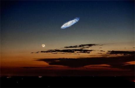 Este sería el aspecto de la Galaxia Andrómeda si brillara más