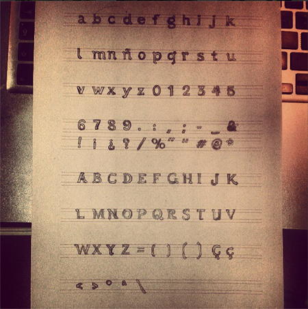 De la fuente. Una tipografía gratuita de Alex de la Fuente De la fuente. Una tipografía gratuita de Alex de la Fuente