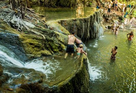 Cataratas de Moyo Island. Entre Lombok y Flores