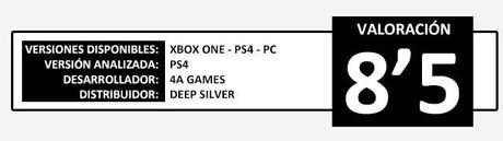 Análisis: Metro Redux Valoracion Metro Redux