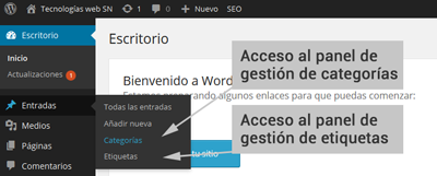 wordpress-categorias-administracion