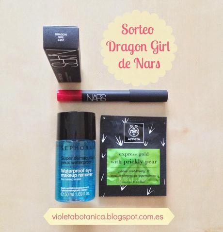 Participaciones y Ganadora del Sorteo Dragon Girl de Nars