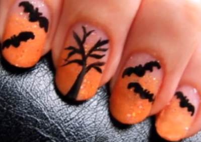 Uñas para Halloween