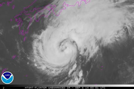 Japón bajo amenaza ante la formación de la tormenta tropical 