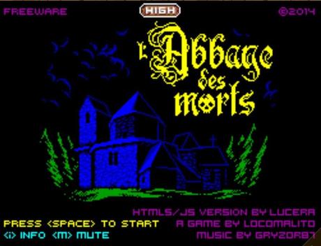 L’abbaye des Morts de Locomalito ahora también jugable desde tu navegador de Internet