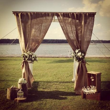 Bodas rústicas: ideas originales para bodas otoñales Una bonita boda otoñal