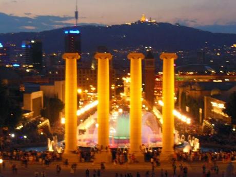 Espectáculo de la Fuente Mágica de Montjuïc