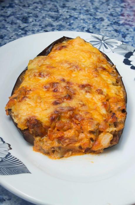 berenjenas rellenas de atún a los 4 quesos berenjenas rellenas de atún a los 4 quesos