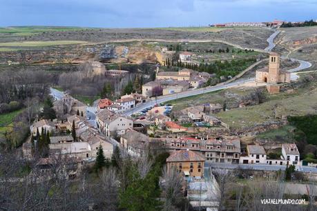 Segovia y sus caminos, vistos desde El Alcazar
