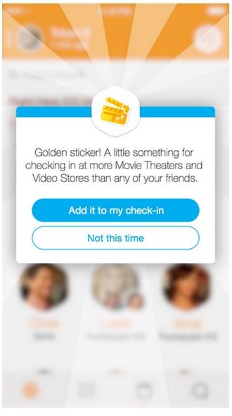 Foursquare introduce Tabla de Posiciones (Leaderboard) en su app de checkins Swarm swarm-golden-sticker
