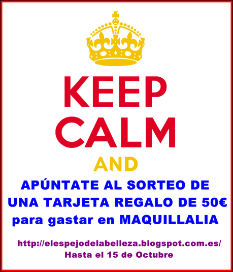 Aclaración Sorteo Maquillalia Aclaración Sorteo Maquillalia