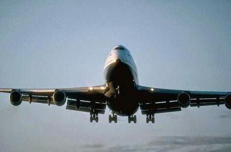 Un suceso de altos vuelos. avión