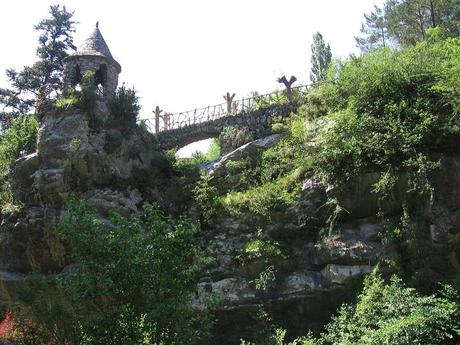 Glorieta de los jardines de Can Artigas