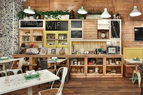 OBER BUFET ESTILO INDUSTRIAL ECO EN SAN PETERSBURGO OBER BUFET ESTILO INDUSTRIAL ECO EN SAN PETERSBURGO