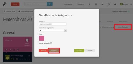 Organización en los Estudios: Archiva tus Asignaturas Viejas con ExamTime Orgización del Estudio: Cómo Archivar Asignaturas