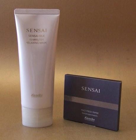 “10 Minutes Relaxing Mask” y “Face Fresh Paper” – los productos de SENSAI KANEBO que me han estado acompañando durante todo el verano