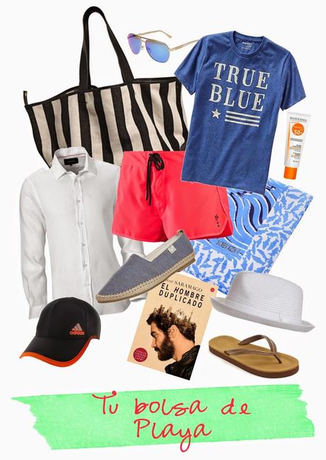 10 Imprescindibles en la bolsa de playa de un hombre 10 Imprescindibles en la bolsa de playa de un hombre