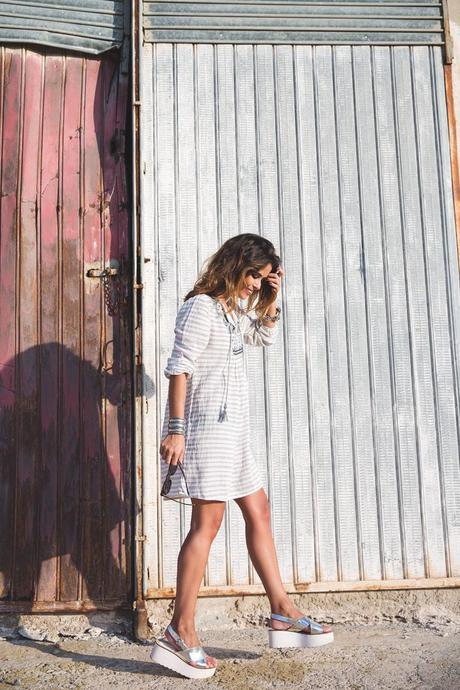 ETHNIC DRESS Boho_Dress-Summer-Oysho-Wedges-Silver-Outfit-Street_Style-15