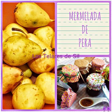 MERMELADA DE PERA